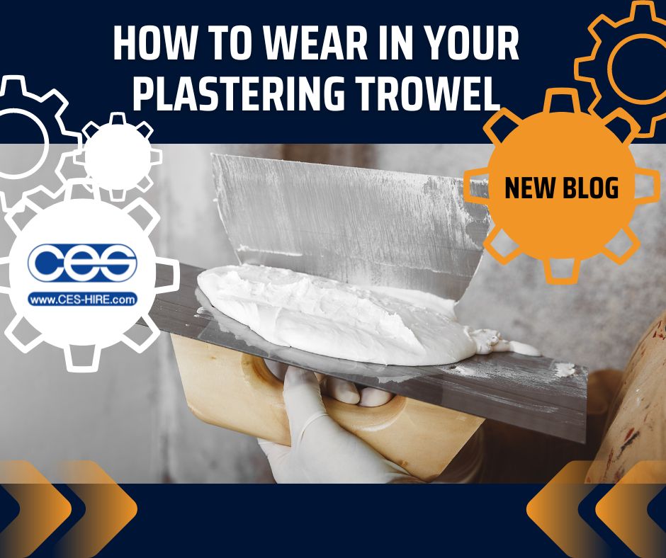 How to wear in your Plastering Trowel?